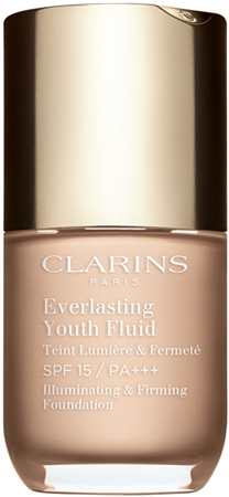 Clarins Everlasting Youth Fluid Foundation rozjasňující make-up SPF 15