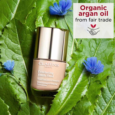 Clarins Everlasting Youth Fluid Foundation rozjasňující make-up SPF 15