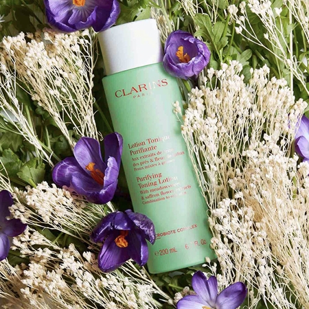 Clarins Cleansing Purifying Toning Lotion tónico de limpieza nutritivo