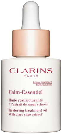 Clarins Calm-Essentiel Restoring Treatment Oil vyživující pleťový olej se zklidňujícím účinkem