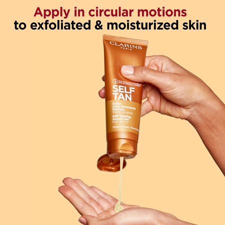 Clarins Self Tan Instant Gel gel autoabbronzante per corpo e viso