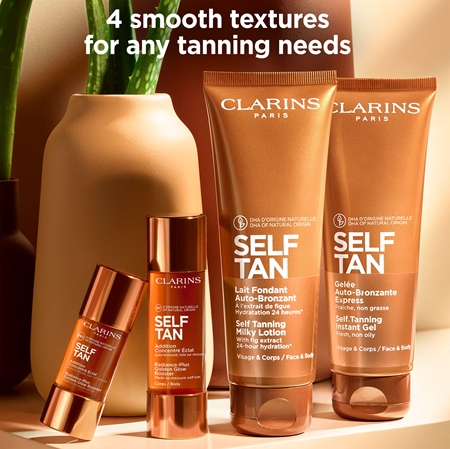 Clarins Self Tan Instant Gel gel autoabbronzante per corpo e viso