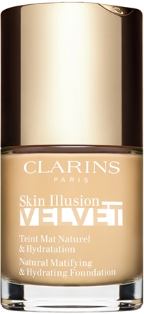 Clarins Skin Illusion Velvet Matt vedel jumestuskreem toitva toimega