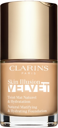 Clarins Skin Illusion Velvet Matt vedel jumestuskreem toitva toimega