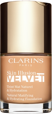 Clarins Skin Illusion Velvet Matt vedel jumestuskreem toitva toimega