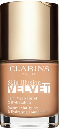 Clarins Skin Illusion Velvet Matt vedel jumestuskreem toitva toimega