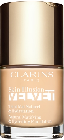 Clarins Skin Illusion Velvet Matt vedel jumestuskreem toitva toimega