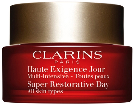 Clarins Super Restorative Day crema de zi pentru fermitate pentru toate tipurile de ten