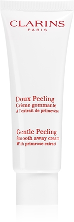 Clarins Gentle Peeling Smooth Away Cream creme de peeling suave para todos os tipos de pele