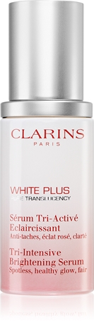 Clarins White Plus Pure Translucency Tri-Intensive Brightening Serum sérum illuminateur anti-taches pigmentaires