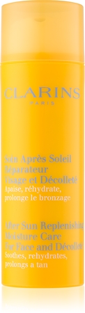 Clarins Sun Soothers After Sun Replenishing Moisture Care for Face and Décolleté
