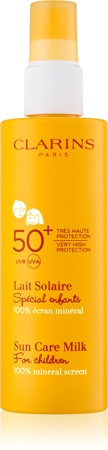 Clarins Sun Care Milk for Children слънцезащитен крем за деца SPF 50+