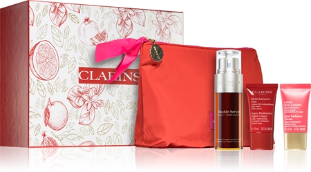 Clarins Double Serum & Super Restorative Collection set cadou pentru ten matur