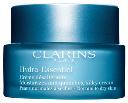Clarins Hydra-Essentiel Silky Cream копринено нежен хидратиращ крем за нормална към суха кожа