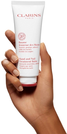 Clarins Hand and Nail Treatment Balm pečující krém na ruce a nehty