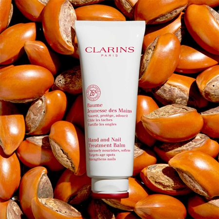 Clarins Hand and Nail Treatment Balm pečující krém na ruce a nehty