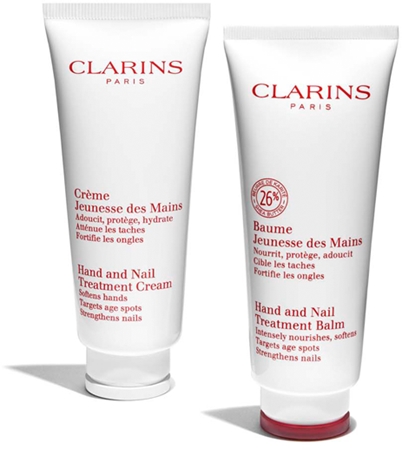 Clarins Hand and Nail Treatment Balm pečující krém na ruce a nehty