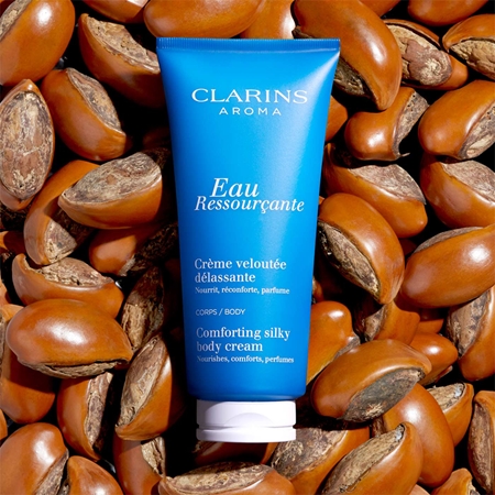 Clarins Eau Ressourcante Body Cream bálsamo corporal perfumado