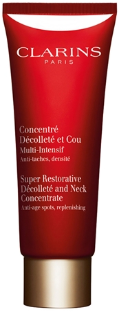 Clarins Super Restorative Décolleté and Neck Concentrate zpevňující protivráskový krém na krk a dekolt