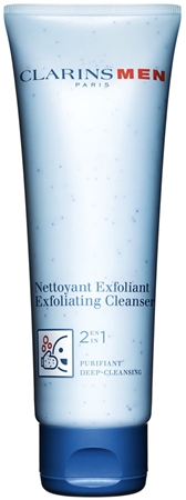 Clarins Men Exfoliating Cleanser čistilni piling za obraz 2 v 1