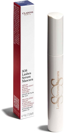 Clarins SOS Lashes Serum Mascara vyživující řasenka pro prodloužení a zvětšení objemu řas