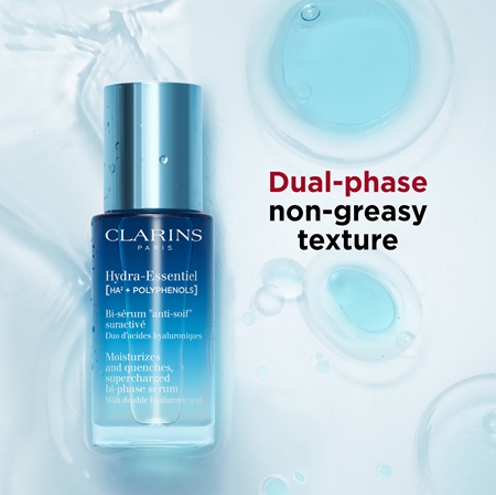 Clarins Hydra-Essentiel [HA²] Bi-Phase Serum sérum facial hidratante