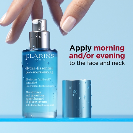 Clarins Hydra-Essentiel [HA²] Bi-Phase Serum sérum facial hidratante