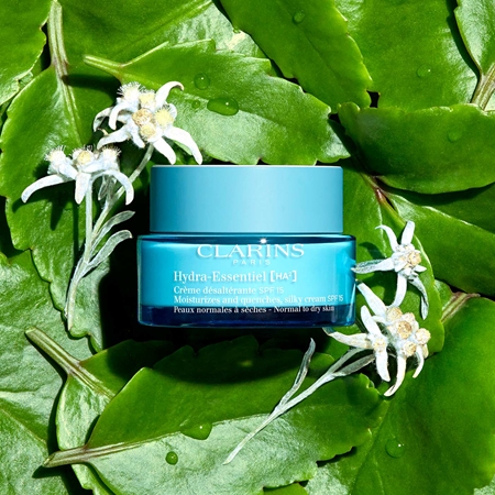 Clarins Hydra-Essentiel [HA²] Silky Cream SPF 15 hodvábne jemný hydratačný krém SPF 15