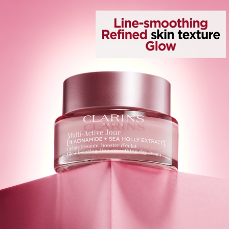 Clarins Multi-Active Day Cream All Skin Types vyhlazující a rozjasňující krém pro všechny typy pleti