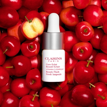 Clarins Beauty Flash Fresh Ampoule sérum illuminateur à la vitamine C