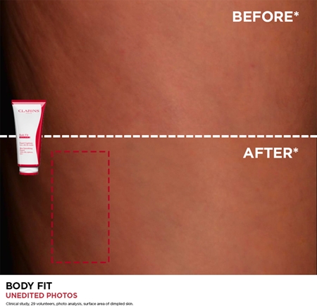 Clarins Body Fit Skin Smoothing Expert feszesítő krém narancsbőrre