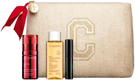 Clarins Total Eye Collection set cadou de Crăciun zona ochilor