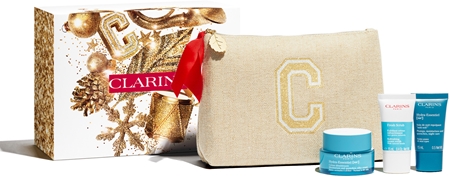 Clarins Hydra-Essentiel [HA²] Collection Weihnachtsgeschenk-Set (für intensive Feuchtigkeitspflege der Haut)