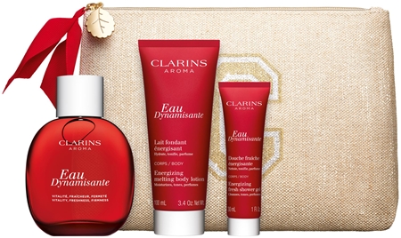 Clarins Eau Dynamisante Collection vánoční dárková sada pro všechny typy pokožky unisex