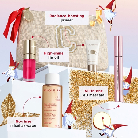 Clarins Face Make-Up Set coffret de Noël pour tous types de peau