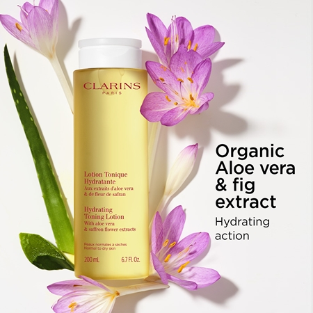 Clarins Cleansing Hydrating Toning Lotion lotion tonique hydratante pour peaux normales à sèches