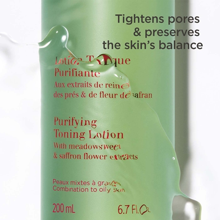 Clarins Cleansing Purifying Toning Lotion čisticí tonikum pro smíšenou až mastnou pokožku