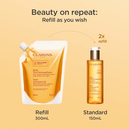 Clarins Cleansing Total Cleansing Oil huile démaquillante purifiante visage