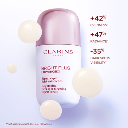 Clarins Bright Plus Advanced Dark Spot-targeting Serum озаряващ серум против пигментни петна
