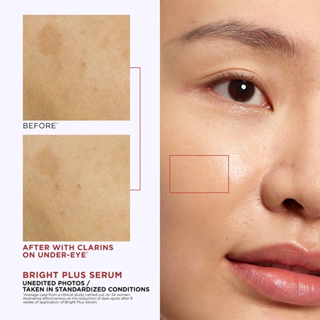 Clarins Bright Plus Advanced Dark Spot-targeting Serum озаряващ серум против пигментни петна