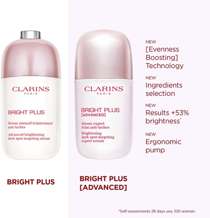 Clarins Bright Plus Advanced Dark Spot-targeting Serum озаряващ серум против пигментни петна