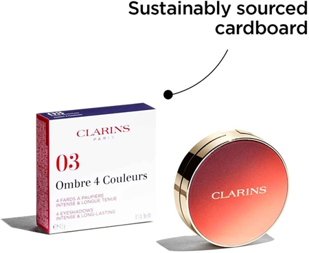 Clarins Ombre 4 Colour Eye Palette palette de fards à paupières pour un effet longue tenue