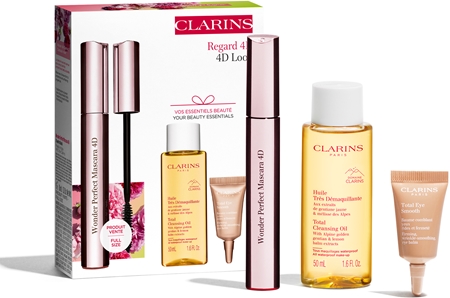 Clarins Essentials 4D Look ajándékszett szemre