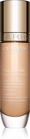 Clarins Skin Illusion Hydrating Foundation podkład mocno kryjący