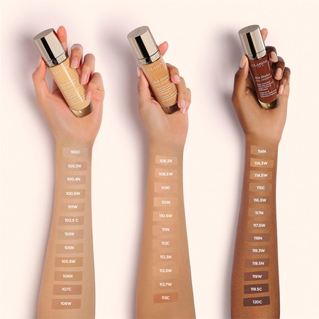 Clarins Skin Illusion Hydrating Foundation podkład mocno kryjący