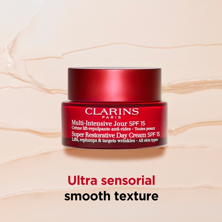 Clarins Super Restorative Day Cream SPF 15 crème de jour rajeunissante SPF 15
