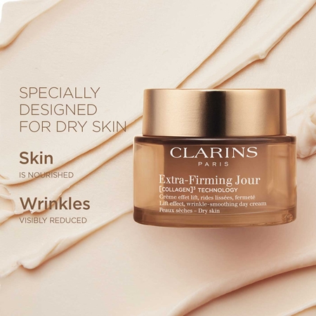 Clarins Extra-Firming Day Cream Refill crème lifting de jour anti-rides pour peaux sèches