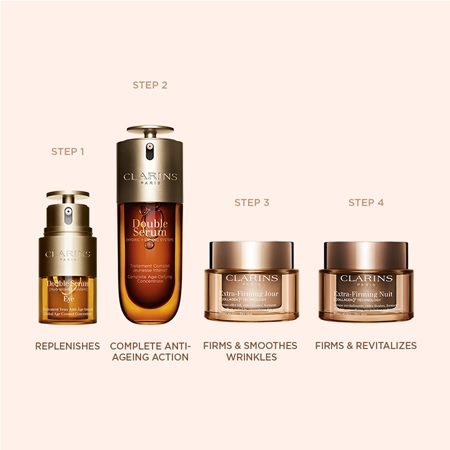 Clarins Extra-Firming Night Cream Refill crème de nuit liftante anti-rides pour peaux sèches