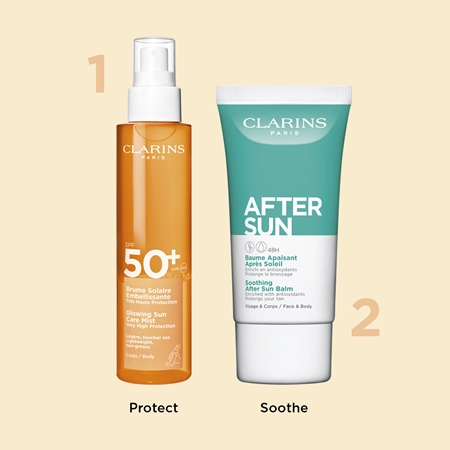 Clarins Sun Body Mist SPF50+ brume solaire en spray corps