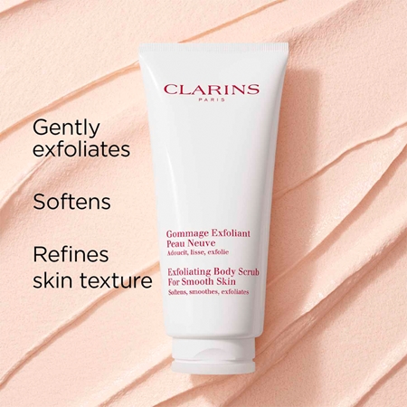 Clarins Exfoliating Body Scrub for Smooth Skin gommage crème avec effet exfoliant